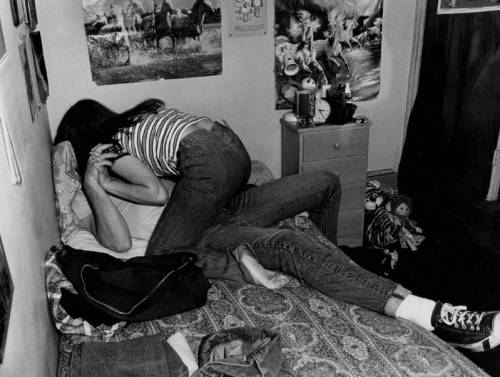 goodgirlsgotoheaven:  illiejane:  tulletulle:bananafishsticks:   Wild Horses Photo by Joseph Szabo, 1989    