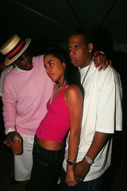 frangry:  P. Diddy, Aaliyah and JayZ 