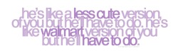 Wordgraphics:   Less Cute - Say Anythingrequest For Marisawilson  