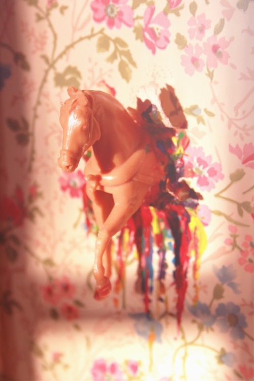igotosleeptodream:  fromsecondstory:  ive been having an obsession with things running through walls  