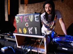 I cannot wait for Steve Aoki, and A-trak.