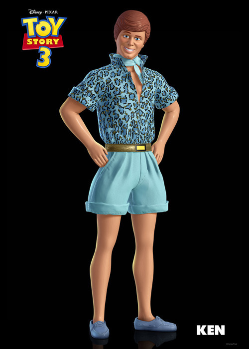 allthingspixar:  Ken is a new character in Toy Story 3 as well, and is voiced by