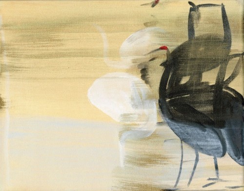 Jim Waid, Homage II, 2008 acrylic on canvas.