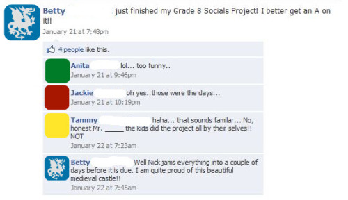 First there was Sequel’s Kelcie’s project on Mentos and soda. Now we have Nick’s Betty’s project on medieval castles. WTF? Was everyone’s parents doing their homework for them throughout my entire scholastic career?
Like I said last week, I take...