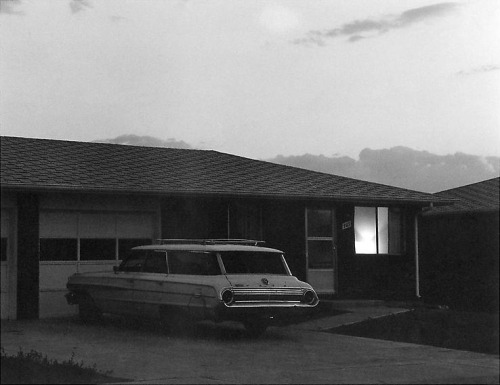 Doll’s House Village, Longmont, Colorado photo by Robert Adams for From What We Bought: The New World, 1973