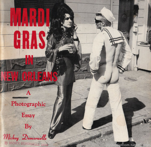 jonnodotcom:  Mickey Demourelle - “Mardi Gras in New Orleans”, 1970 (see also)