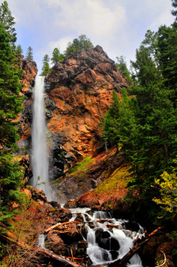 nuttboxx:  meestarman:  whisperingwillow:  landscapelifescape:  Treasure Falls, Wolf Creek Pass, Colorado, USA Treasure Falls by Simple-Snapshot    