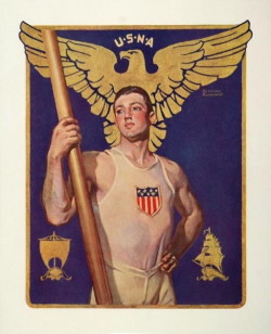 man-and-art:  100artistsbook:  Norman Rockwell, Navy, 1921(via malebeautyinart)