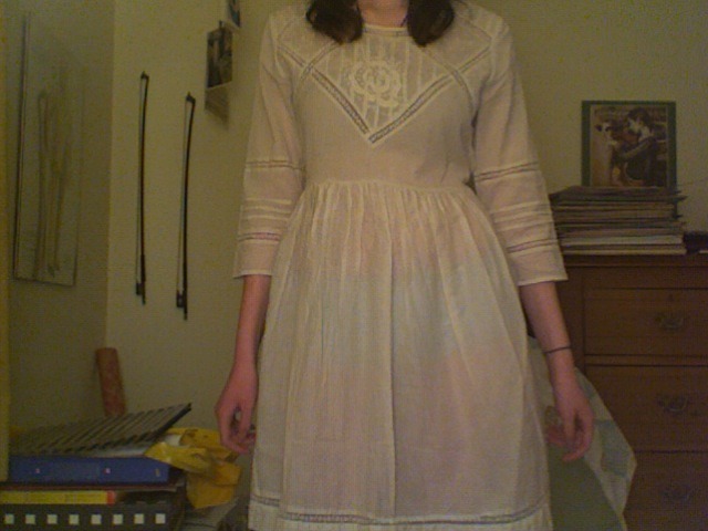 pearldream:  New dress   oooh, is that the topshop one?? It&rsquo;s gorgeous!