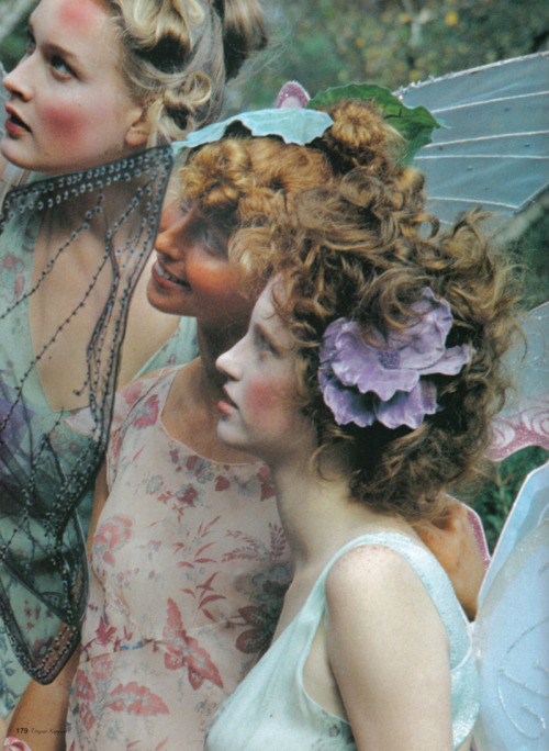 ericajoy-7070:  fuckyeahfloral:tulletulle:Best fairy editorial EVER More at click-through link  