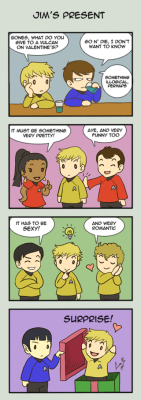 psycho-for-vertigo:  tumblingnoodle:  lamamama:  I’m crying rainbow tears of joy right now.  I can’t even deal with the fucking cute right now. CHEKOV!  