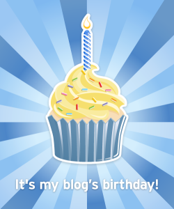 My Blog Just Turned 1!