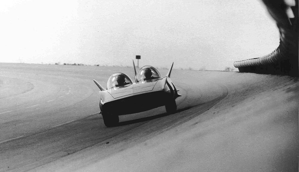 Firebird III at the GM Mesa Proving Grounds, 1958 via: deans garage