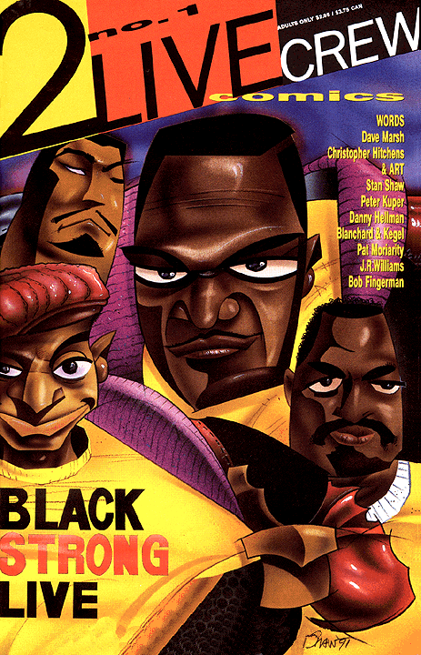 2 Live Crew: Black Stong Live– 1991 Eros Comics #1