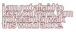 wordgraphics:   Famous Last Words - My Chemical