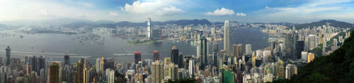 Victoria Harbour Panorama by ~johnchan on deviantART