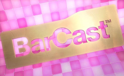 This rendering of BarCast in gold is intended to be ironic. Know what I’m saying, boys?