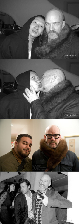 @terry_world Thanks for those Michael Stipe photos, Terry. I was told I missed you at Half Gallery that night by only a few minutes. We saw Terence Koh leave quickly, and wonderfully Mr. Stipe showed up only moments later. Your shots must not have been