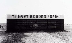 Airplane Hangar, Jackson County photo by Larry W. Schwarm, 1975