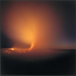 Fire, Easter Night, Chase County, Kansas photo by Larry W. Schwarm, 1991