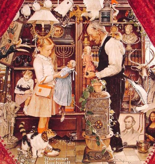 Norman Rockwell is always…heart warming.juliabunny:sealmaiden:Norman RockwellApril Fools with