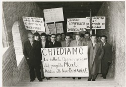 Manifestazione della Federbraccianti - Mantova