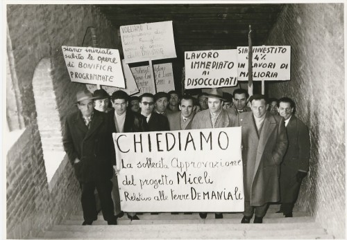 Manifestazione della Federbraccianti - Mantova 1961