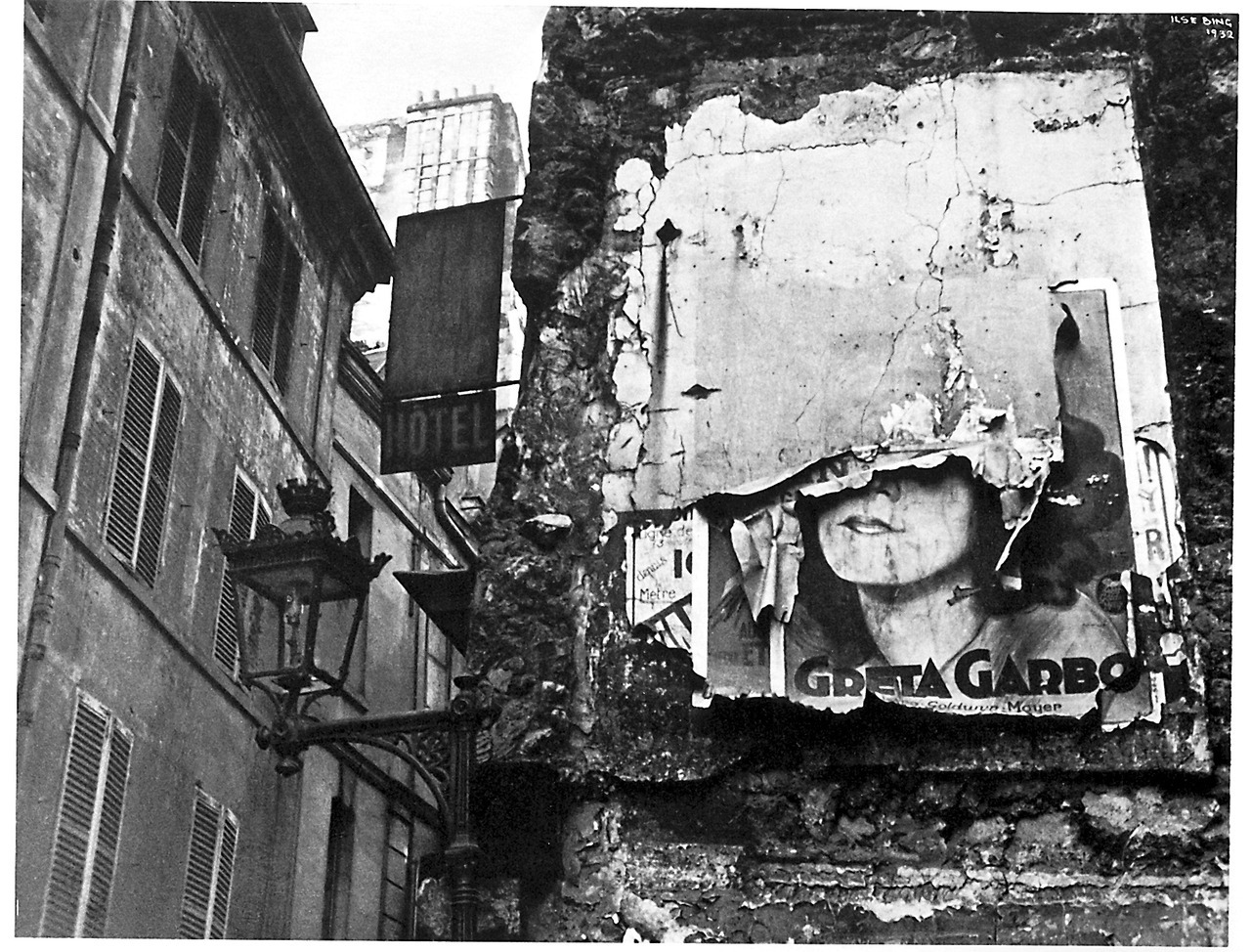 Greta Garbo Poster photo by Ilse Bing, Paris 1932