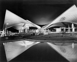 Forestry Pavilion, Centennial Exposition, Portland designed by John Storrs, 1959via: historycooperative