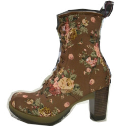 Juliabunny:  Doc Martens Fall 2010 – Floral Heeled Boot (Via Nylon) 