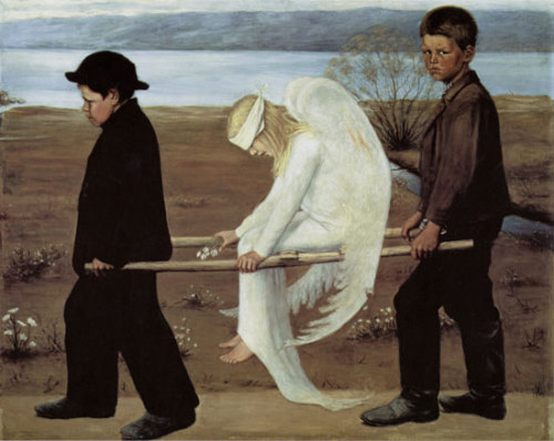 XXX The Wounded Angel by Hugo Simberg, 1903. photo