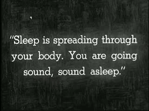 hypnosis intertitles (gif by mogs)
