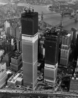 WTC Towers Photo by Keystone/Stringer, March