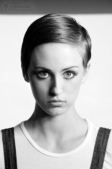 Jenna has wanted to model for a Twiggy-inspired shoot for a very long time. As has