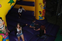 Last weekend. Alexei&rsquo;s 16th, ringo star themed with a jumping castle. &lsquo;nough said -lisa-beth-nico-me-