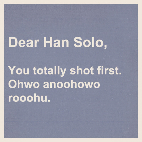 antiherochick:  letterstofictionalpeople:  (That’s Wookie for “We love you.”)