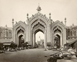 Hussainnabad, India photo by Samuel Bourne,