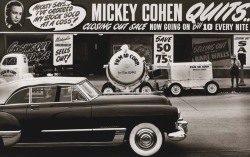 Mickey Cohen&rsquo;s Place on the Strip photo by Max Yavno, 1949