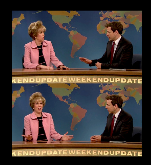 notsassyjustbored:fuckyeahsnl:fuckyeahkristenwiig:cyborglovesong:Aunt Linda: And now it’s time for m