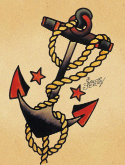 sailorjunkers:  bande à part » Sailor Jerry  Anchor.