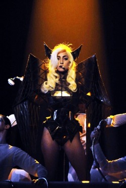 fuckyeahladygaga:  via @davidagibbons  She looks devilish :)