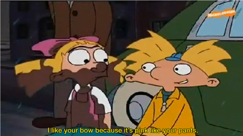 (via nikkihebert) This is my favorite episode of Hey Arnold!  &ldquo;Helga on