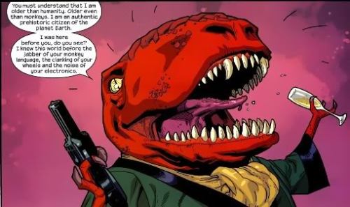 XXX dinosaurswithguns:  Devil Dinosaur  photo