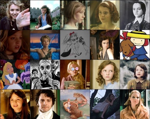 twenty(one) favourite fictional caracters (copycatted from Meg) 1. Cass (because she is the epitome of my mind) 2. Cassandra Mortmain, I Capture the Castle (the first girl who wrote down my thoughts) 3. Briony Tallis, Atonement (basically me, even the