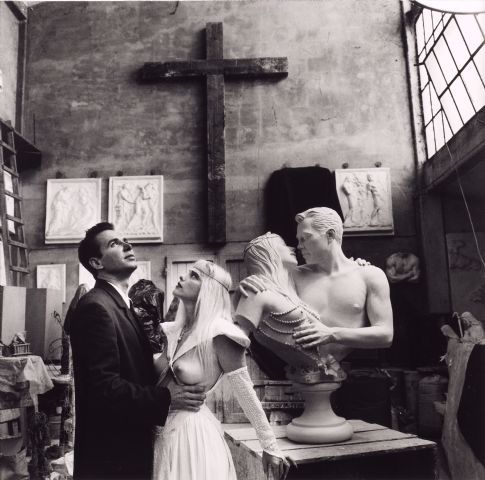 Ilona Staller &amp; Jeff Koons by Helmut Newton