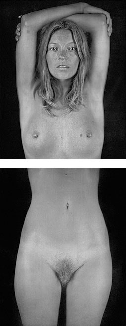 Kate Moss, 2003 digital pigment print 46.5 x 17.5cm