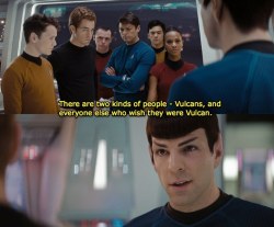 verito244a:  verifascinating:  Vulcans are a proud people. :)  