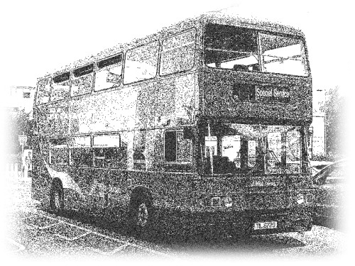 Special Service, Wilts &amp; Dorset Buses - Pen &amp; Ink
