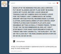likeneelyohara:  awhitestraw:  fieldmanual:theindiehippie:warningdontreadthis:jessieroth:    This is excellent! Best ask message ever in the history of Tumblr.  