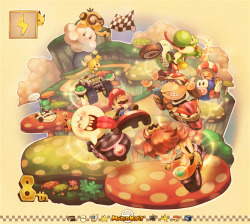 hirokin:  miki800:  Gelbooru.com - cloud donkey kong luigi mario mario kart nintendo pikachu pokemon princess daisy sui (petit comet) super mario bros. yoshi | 761815  